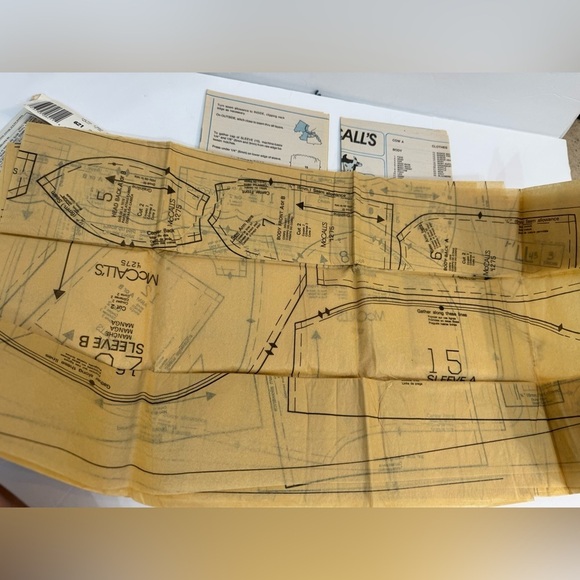 Vintage McCall’s Crafts Country Cows Pattern 621 UNUSED UNCUT - Picture 4 of 5